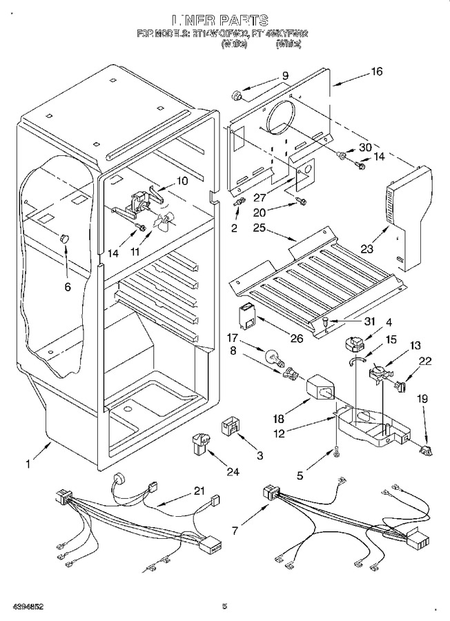 Diagram for RT14WKYFW02