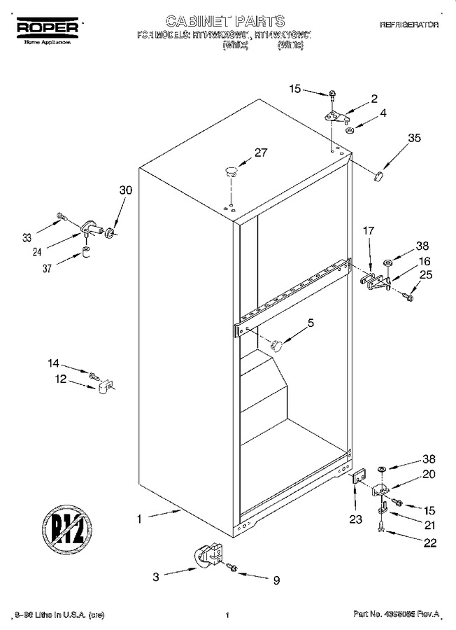 Diagram for RT14WKYGW01