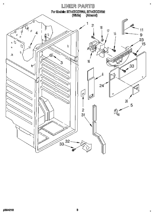 Diagram for RT14ZKXDW02