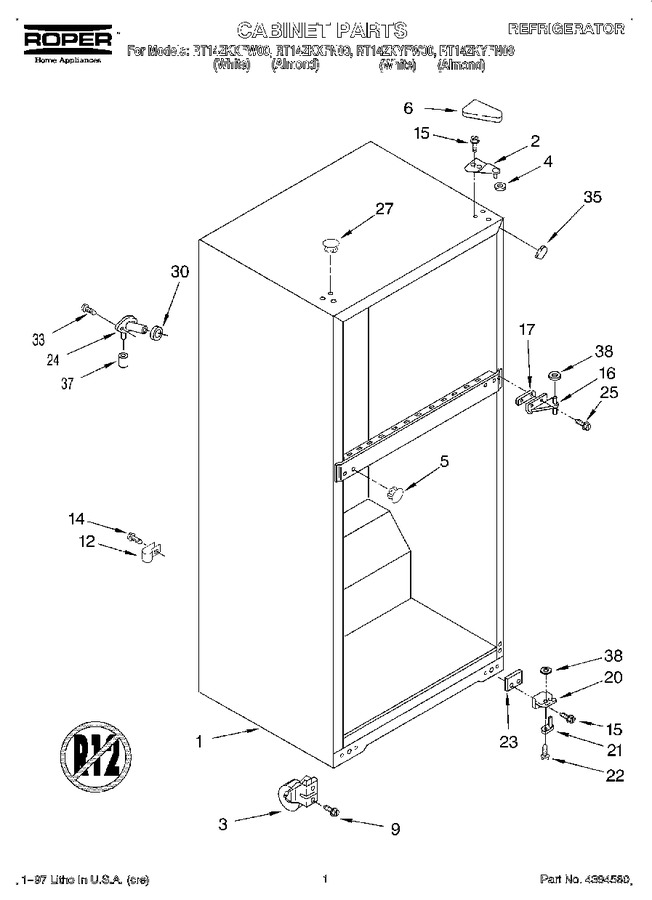 Diagram for RT14ZKYFN00
