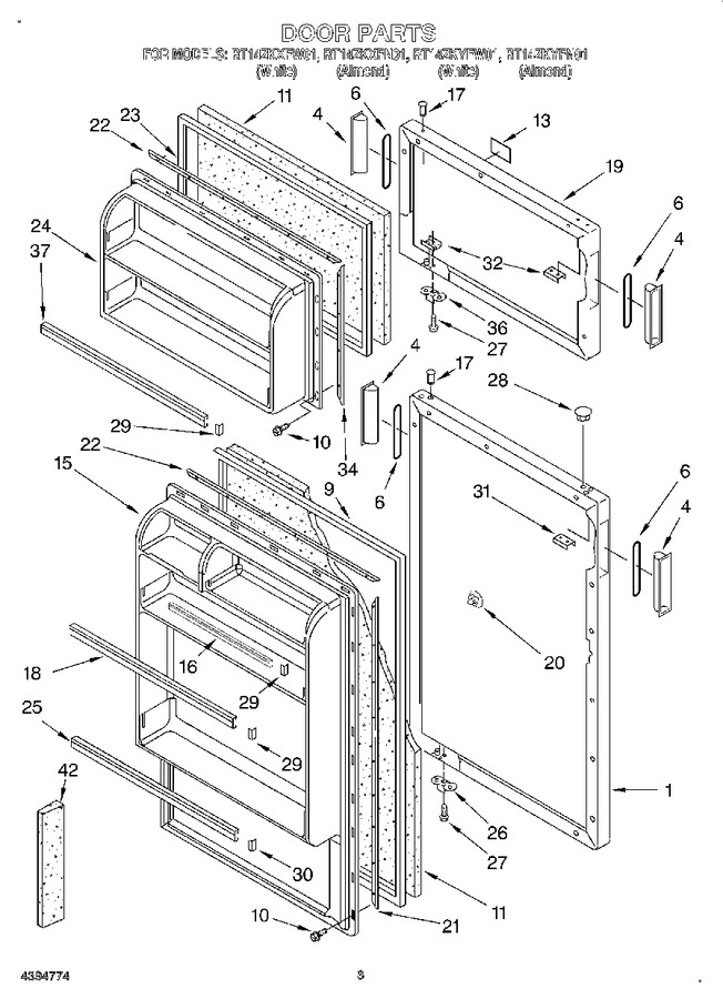 Diagram for RT14ZKYFW01
