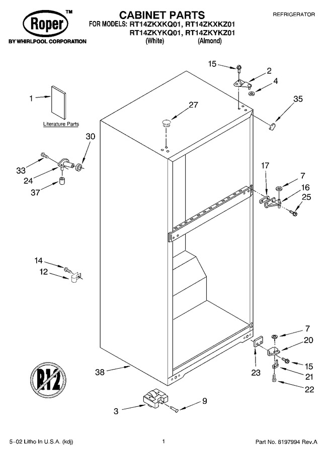 Diagram for RT14ZKYKZ01