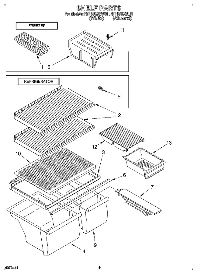 Diagram for RT16DKXBL01