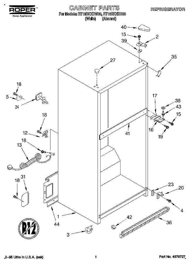 Diagram for RT16DKXDN00