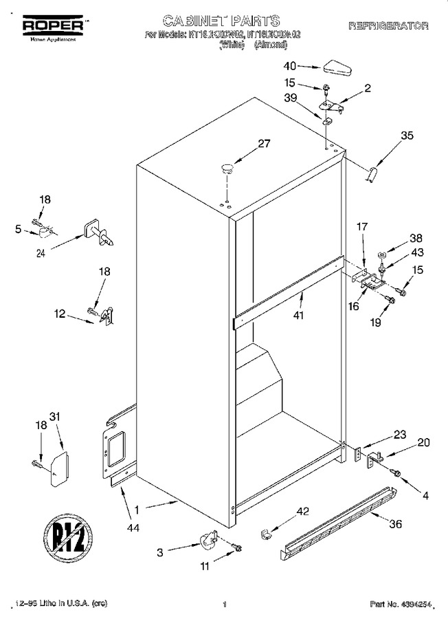 Diagram for RT16DKXDN02