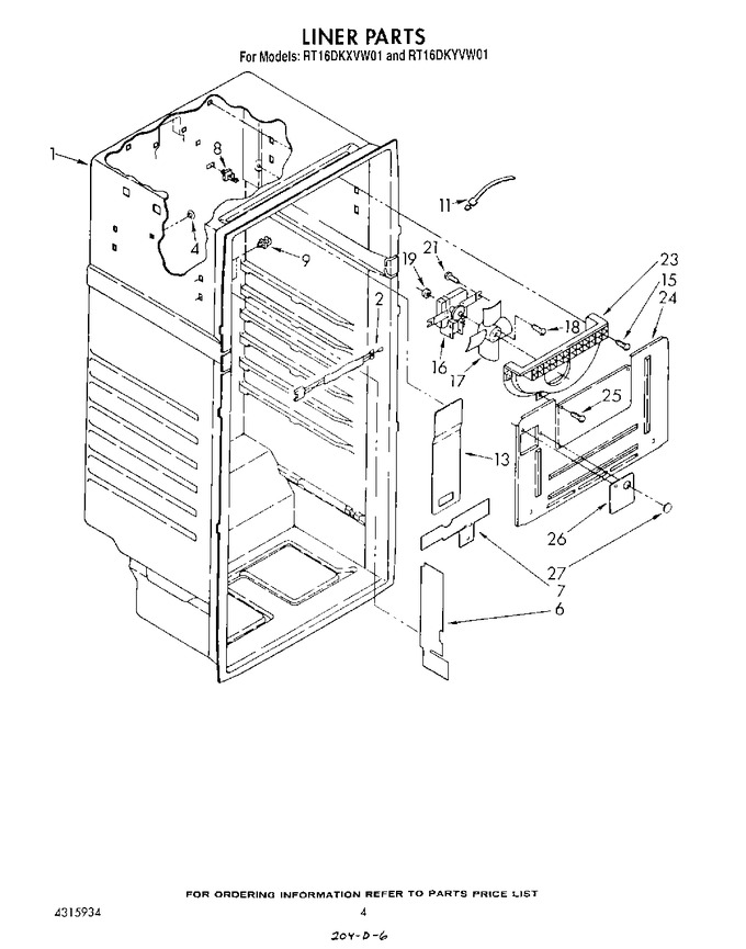 Diagram for RT16DKYVW01
