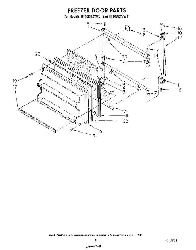 Diagram for RT16DKYVW01