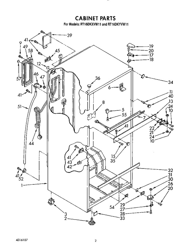 Diagram for RT16DKXVL11