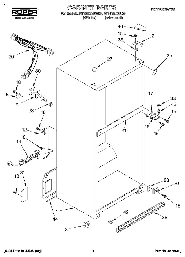 Diagram for RT16VKXBW00