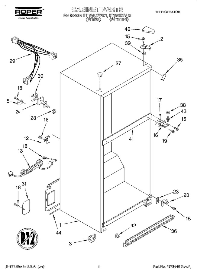 Diagram for RT16VKXBL01