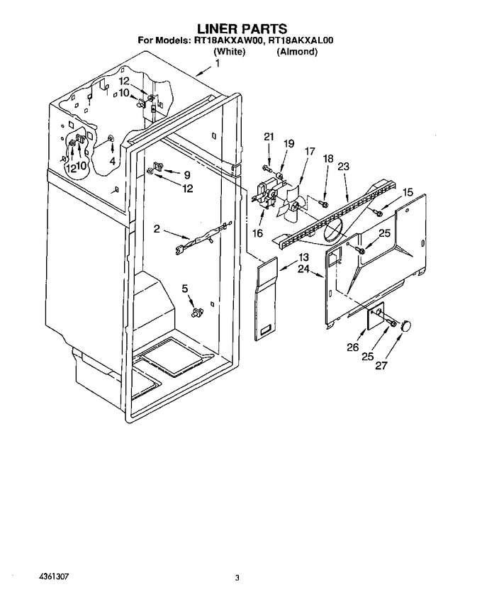 Diagram for RT18AKXAL00