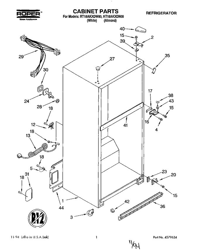 Diagram for RT18AKXDW00
