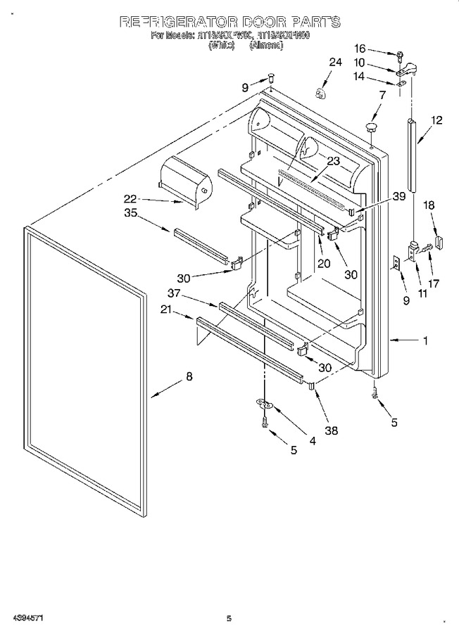 Diagram for RT18AKXFW00
