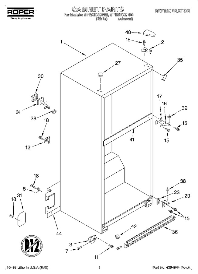 Diagram for RT18AKXGN00