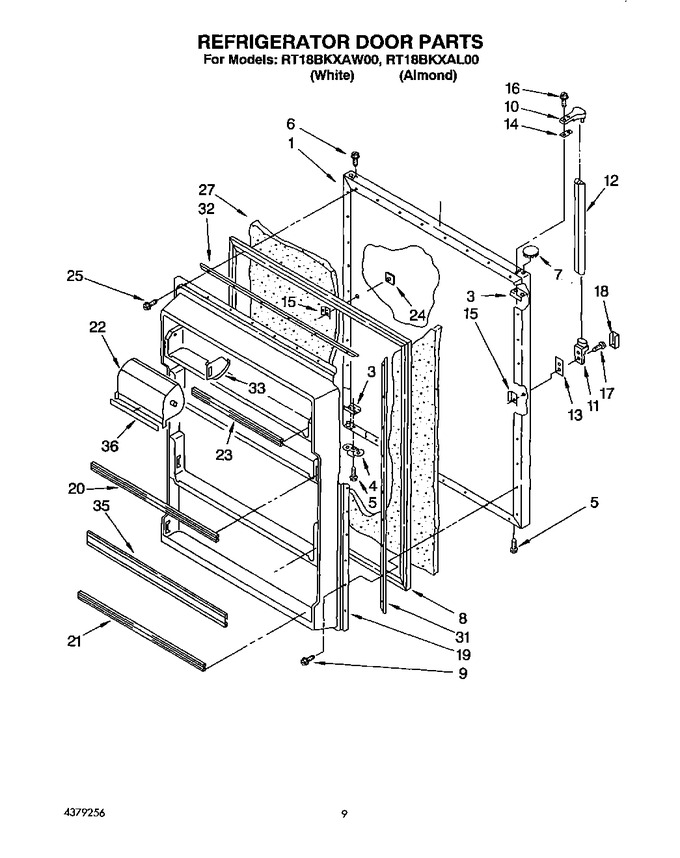 Diagram for RT18BKXBW00