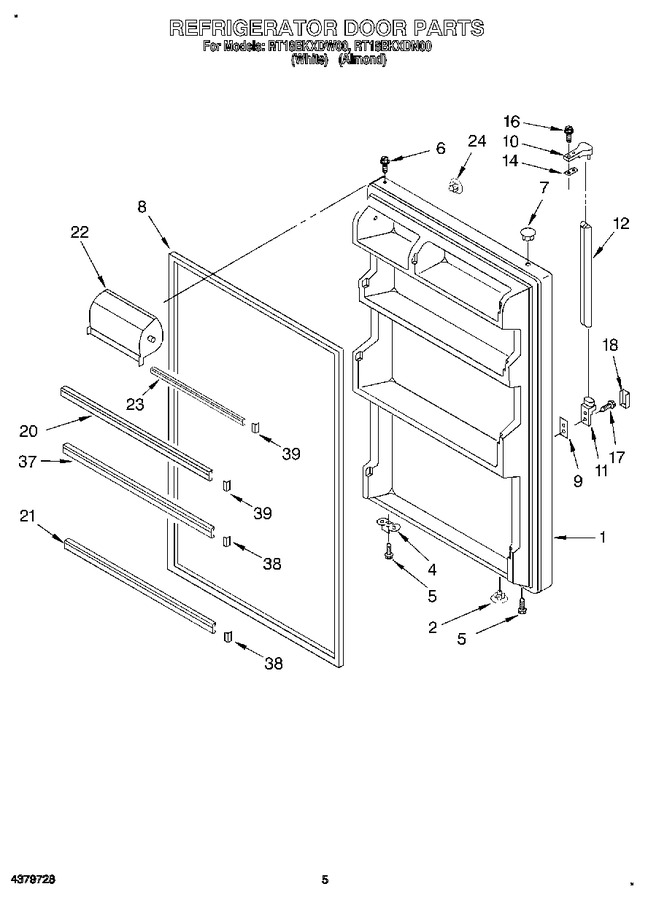 Diagram for RT18BKXDW00
