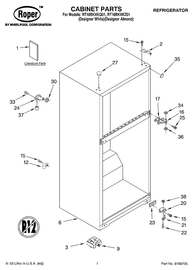 Diagram for RT18BKXKZ01