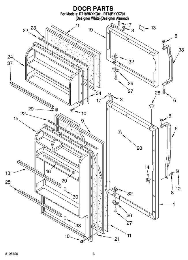 Diagram for RT18BKXKZ01