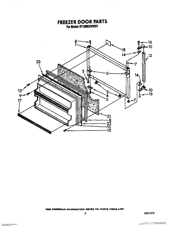 Diagram for RT18BKXWG01