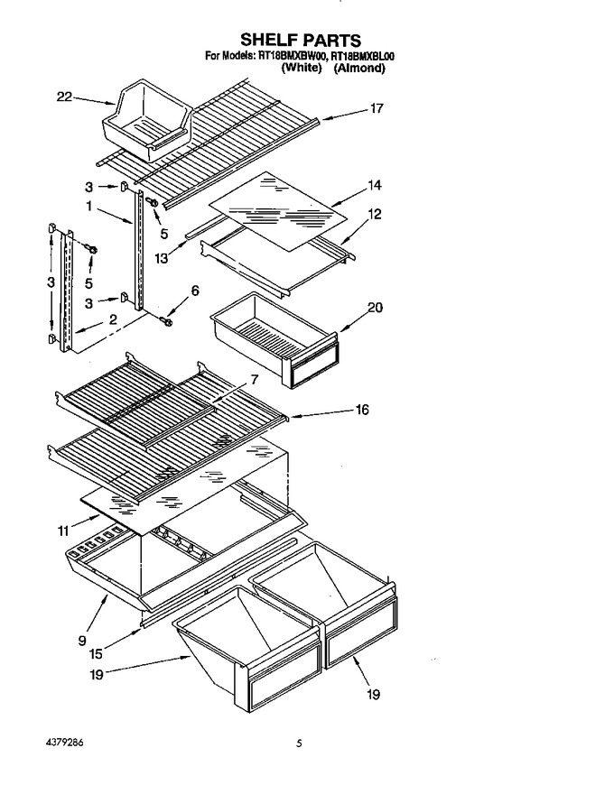 Diagram for RT18BMXBL00