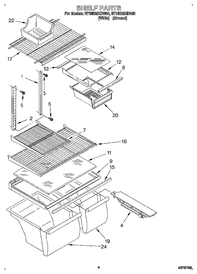 Diagram for RT18BMXDN00