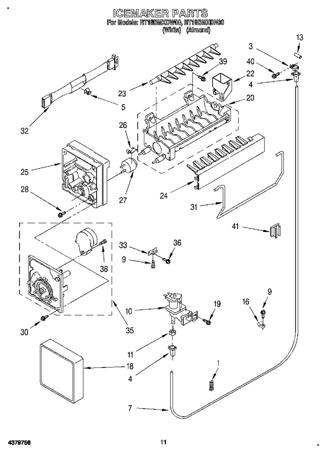 Diagram for RT18BMXDN00