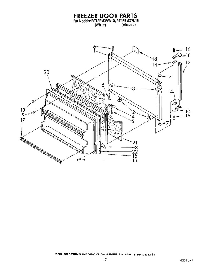 Diagram for RT18BMXVW10