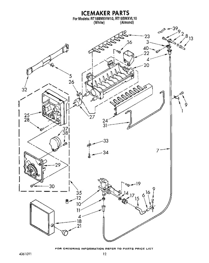 Diagram for RT18BMXVW10