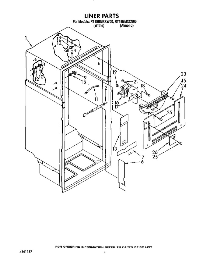 Diagram for RT18BMXXL00