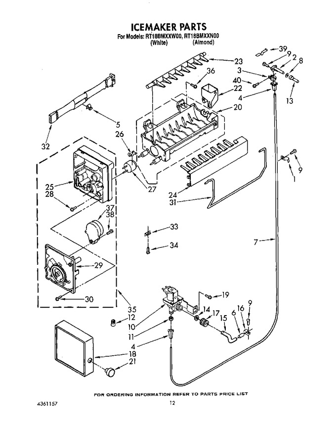 Diagram for RT18BMXXW00