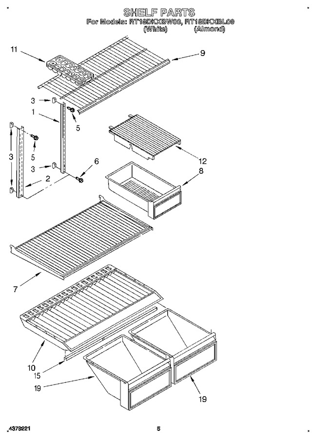 Diagram for RT18DKXBW00