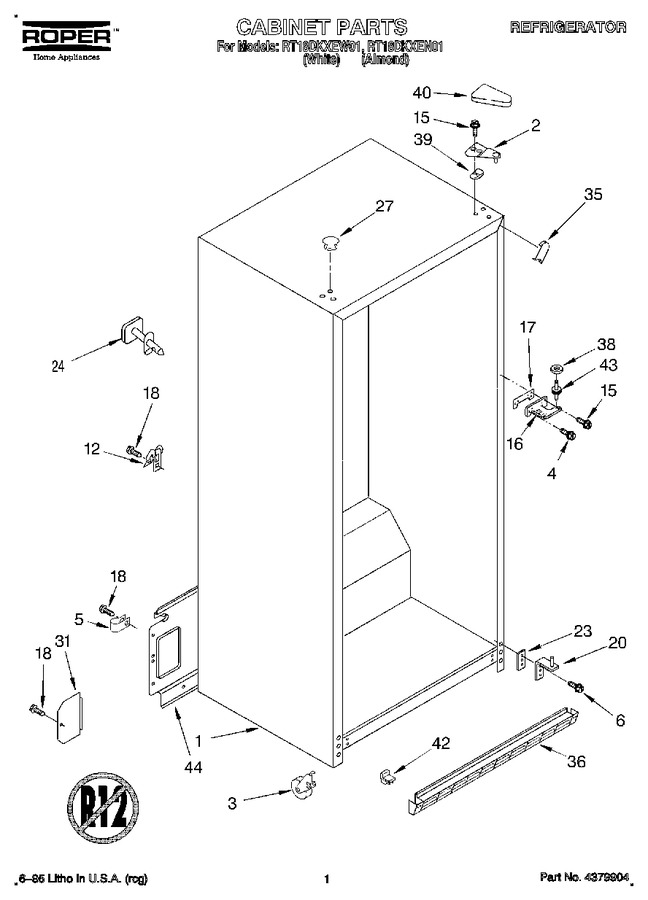 Diagram for RT18DKXEW01