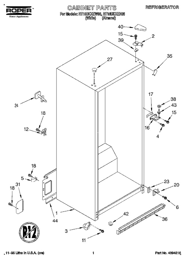 Diagram for RT18DKXEW05