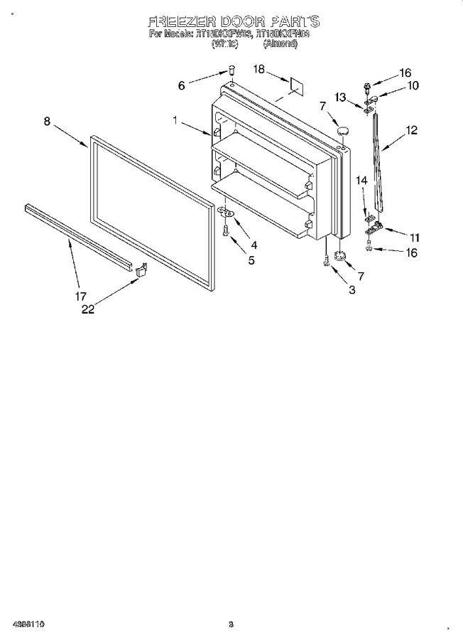 Diagram for RT18DKXFW03