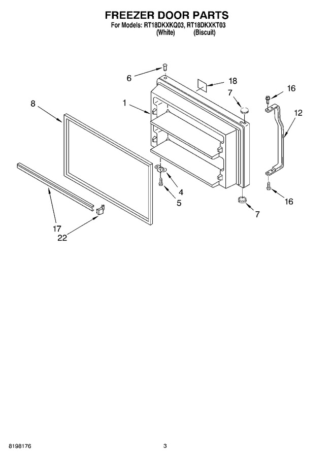 Diagram for RT18DKXKT03