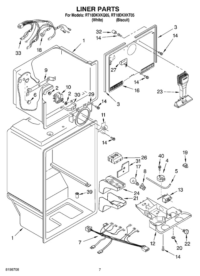 Diagram for RT18DKXKT05