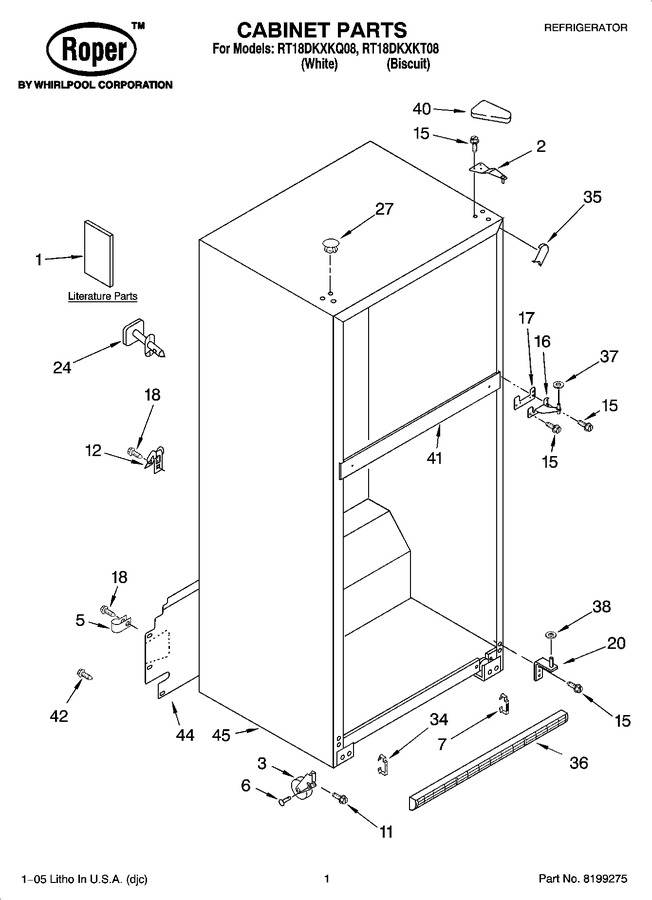 Diagram for RT18DKXKT08
