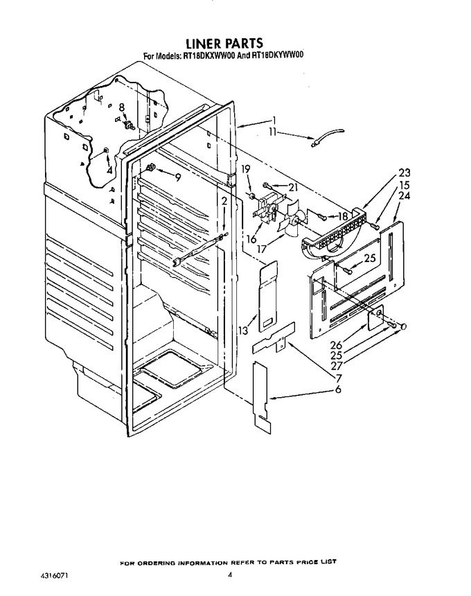 Diagram for RT18DKXWW00