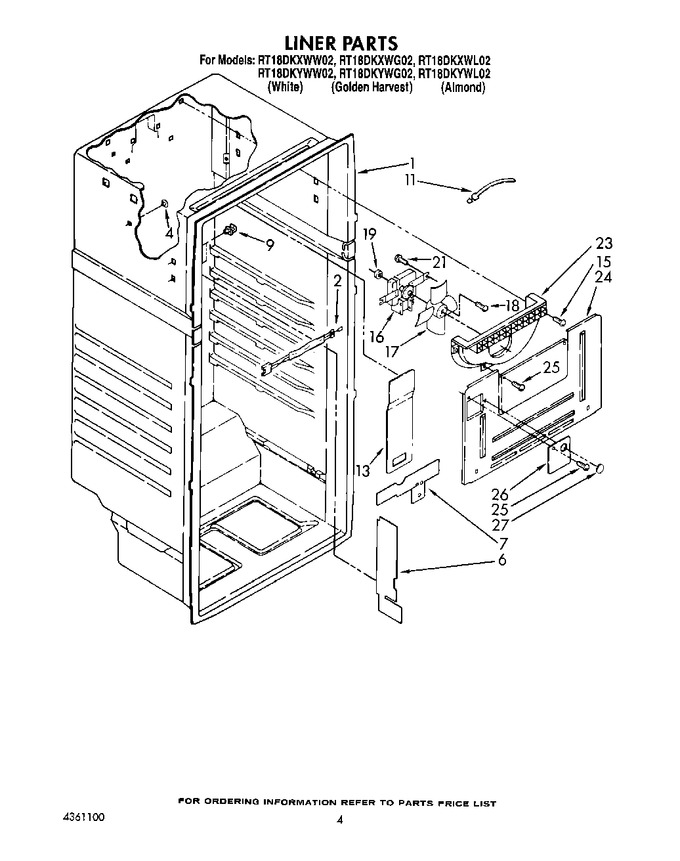 Diagram for RT18DKXWG02