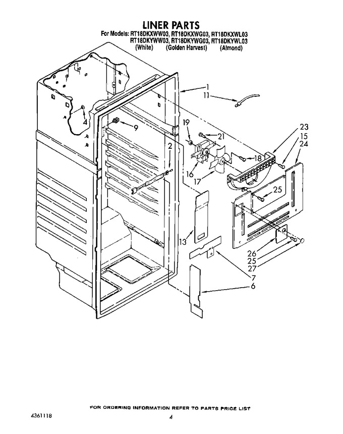 Diagram for RT18DKXWG03
