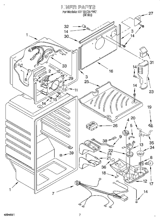 Diagram for RT18ECRFW01