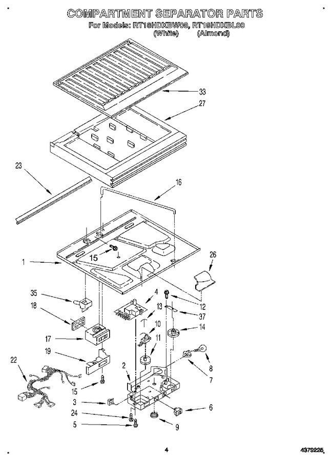Diagram for RT18HDXBL00