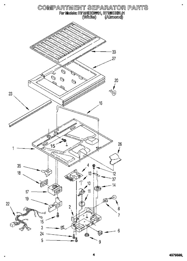 Diagram for RT18HDXBL01