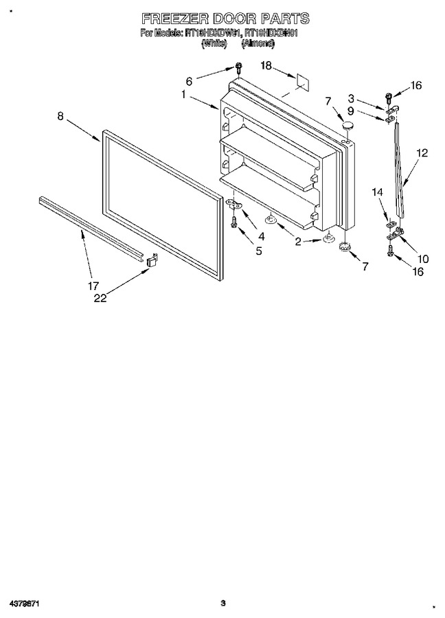 Diagram for RT18HDXDW01