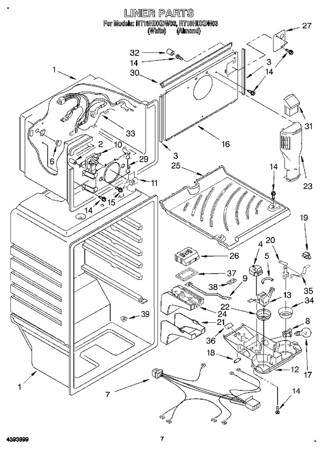 Diagram for RT18HDXDW03
