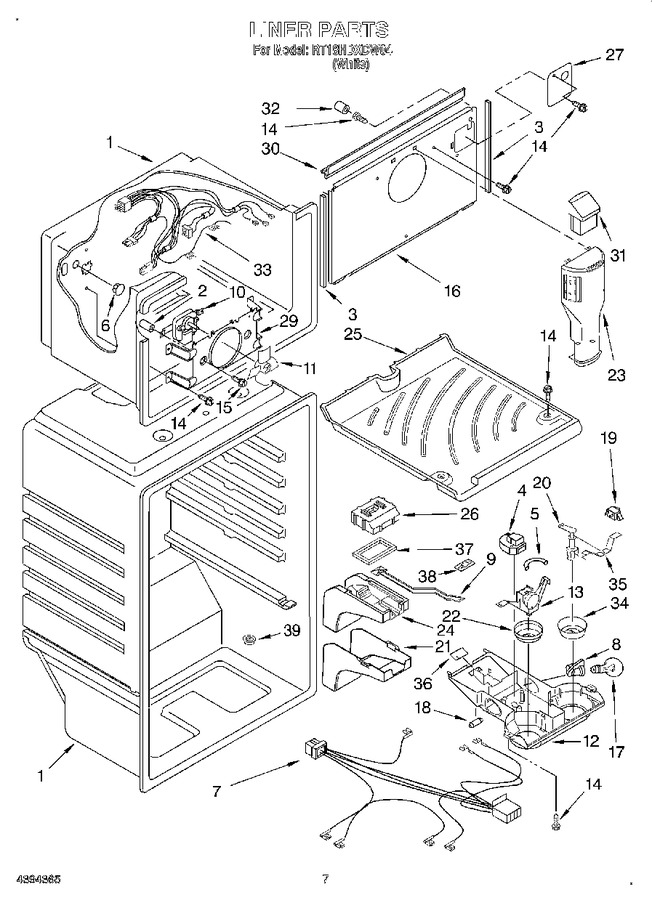 Diagram for RT18HDXDW04