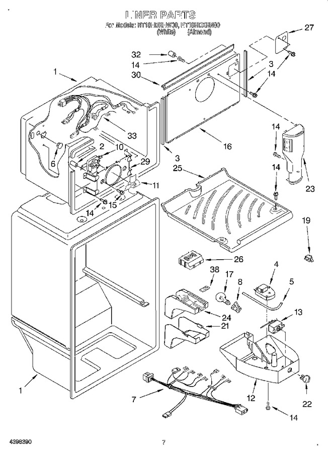 Diagram for RT18HDXHW00