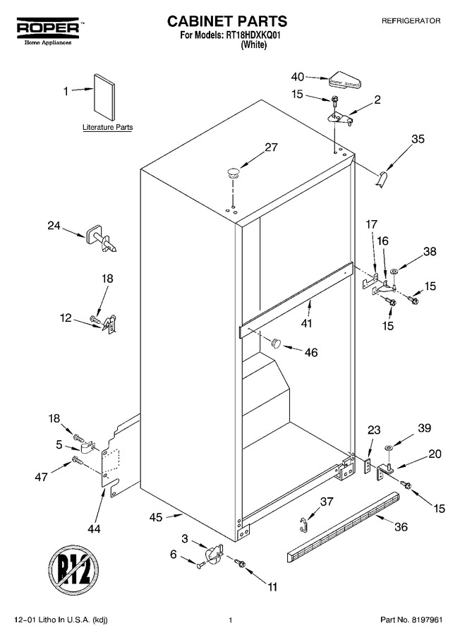 Diagram for RT18HDXKQ01