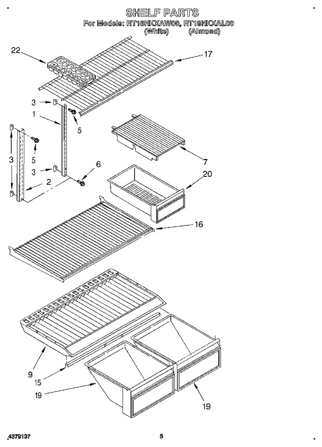 Diagram for RT18HKXAW00