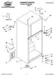 Diagram for 01 - Cabinet Parts